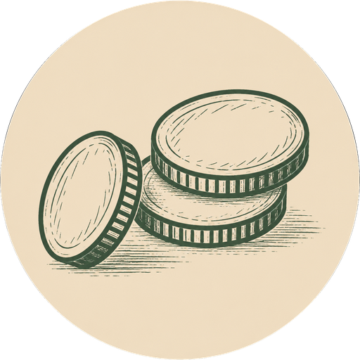 Symbol Münzen – Spenden